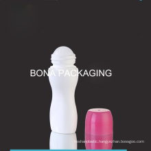 Hot Sale Plastic Bottle with Plastic Roll on Ball